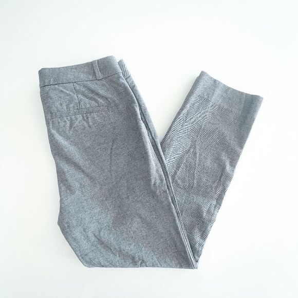 Banana Republic Womens Sloan Straight Leg Pants Mid Rise Black/White Gray Size 6 - Picture 5 of 9